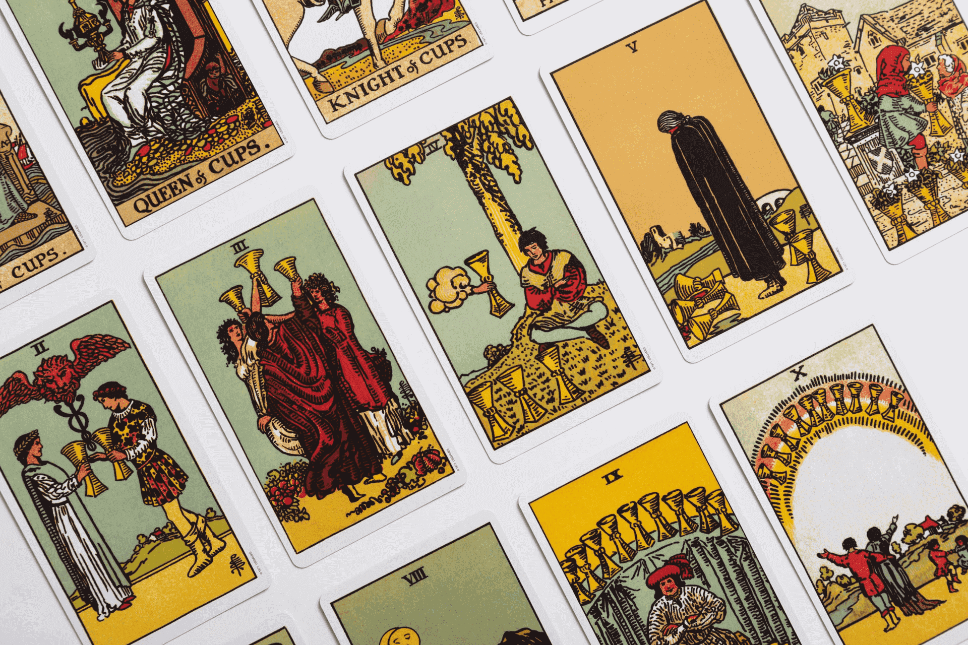 A 10-card tarot spread layout guide Photo - A 10-card tarot spread layout guide
