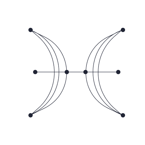 Zwart symbool van het sterrenbeeld Vissen zoals gebruikt in de horoscopen van AskNebula Photo - Zwart symbool van het sterrenbeeld Vissen zoals gebruikt in de horoscopen van AskNebula