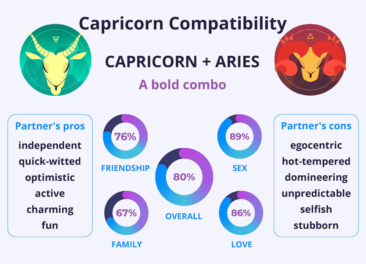 Capricorn and Capricorn Compatibility Chart